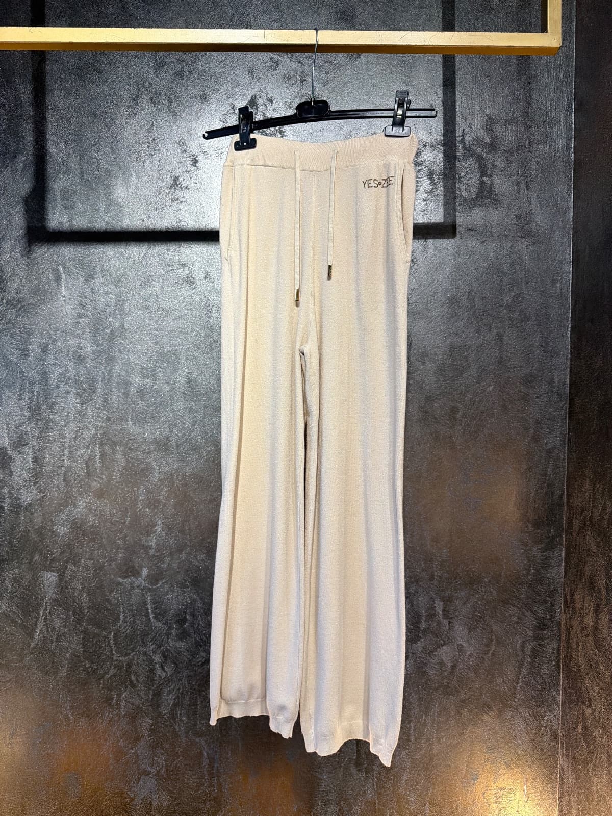Yes Zee Jeans Pantaloni Beige Donna