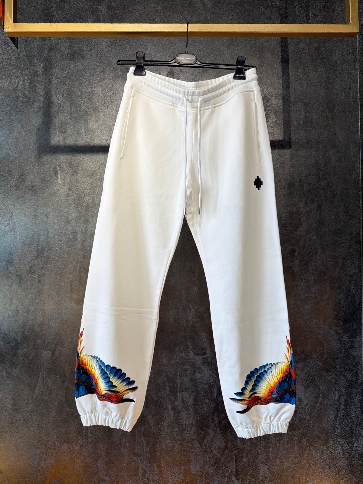 Marcelo Burlon Pantaloni Bianco Uomo