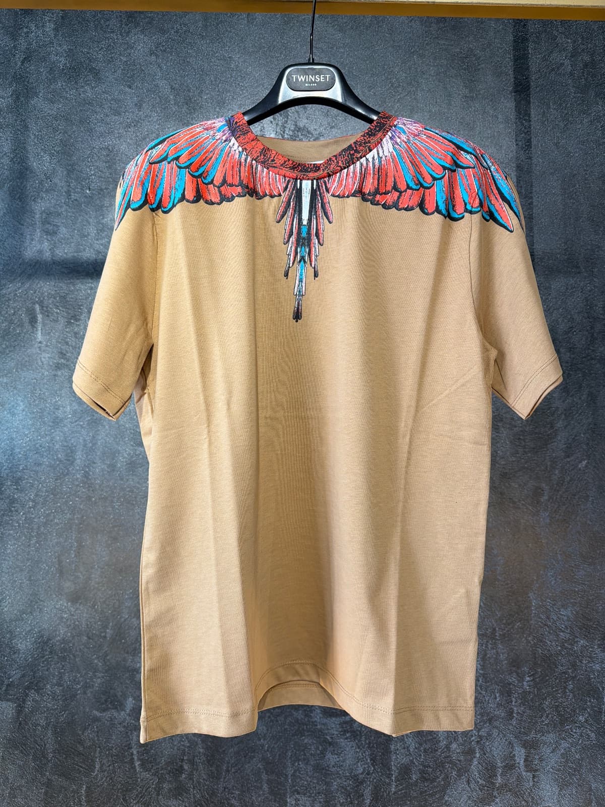 Marcelo Burlon T-shirt Marrone Uomo
