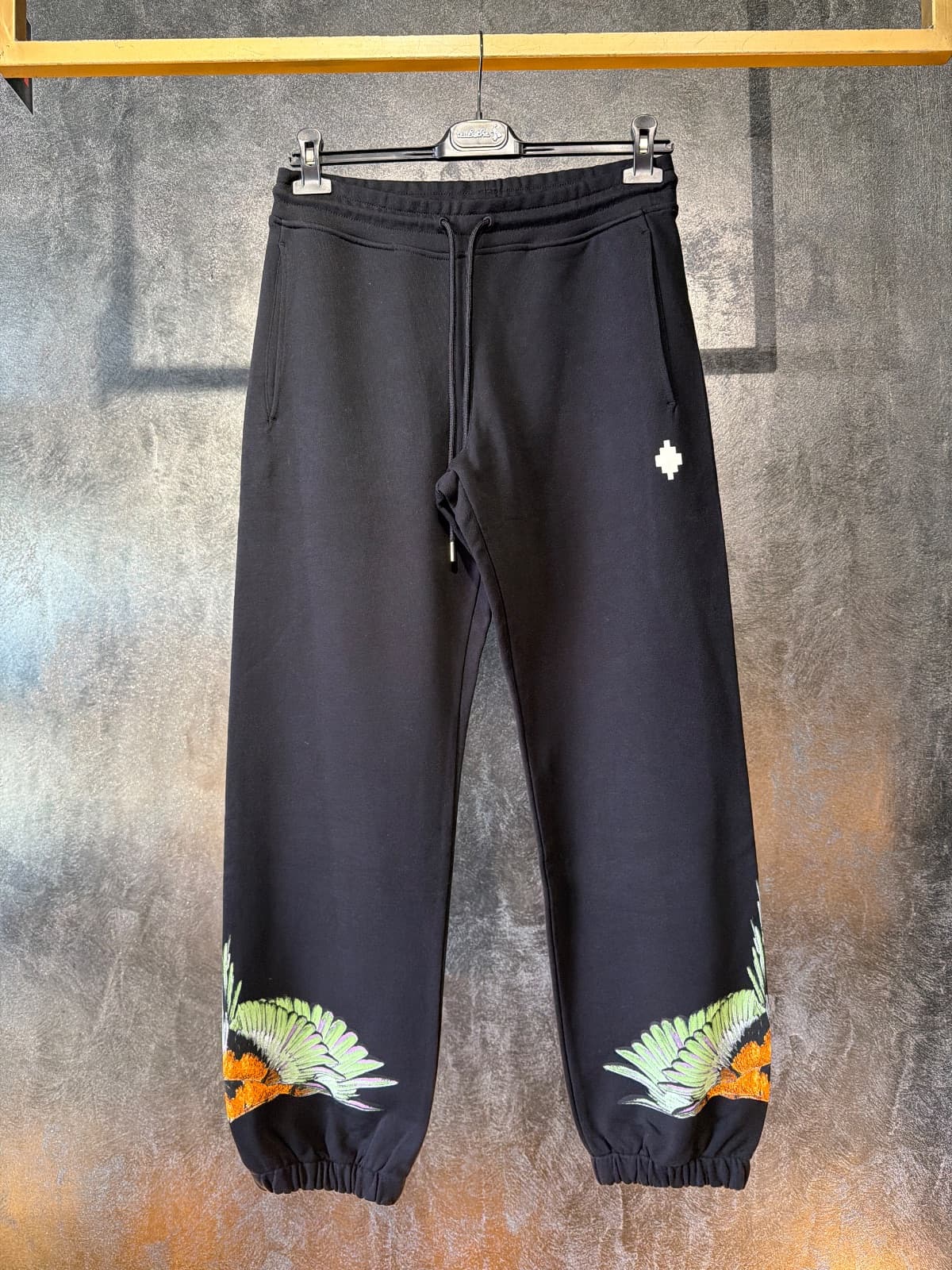 Marcelo Burlon Pantaloni Nero Uomo