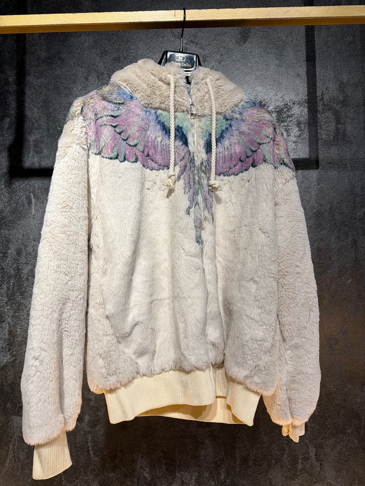 Marcelo Burlon Giacca Bianco Donna