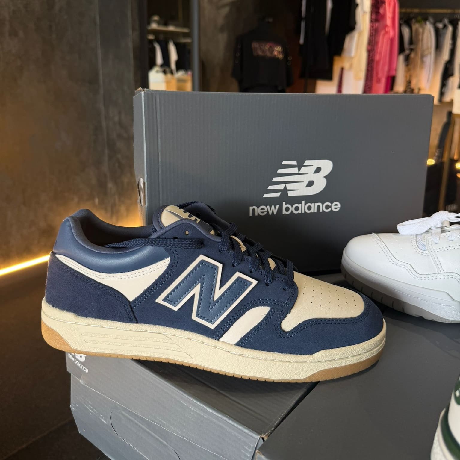 New Balance 480 Navy Blue