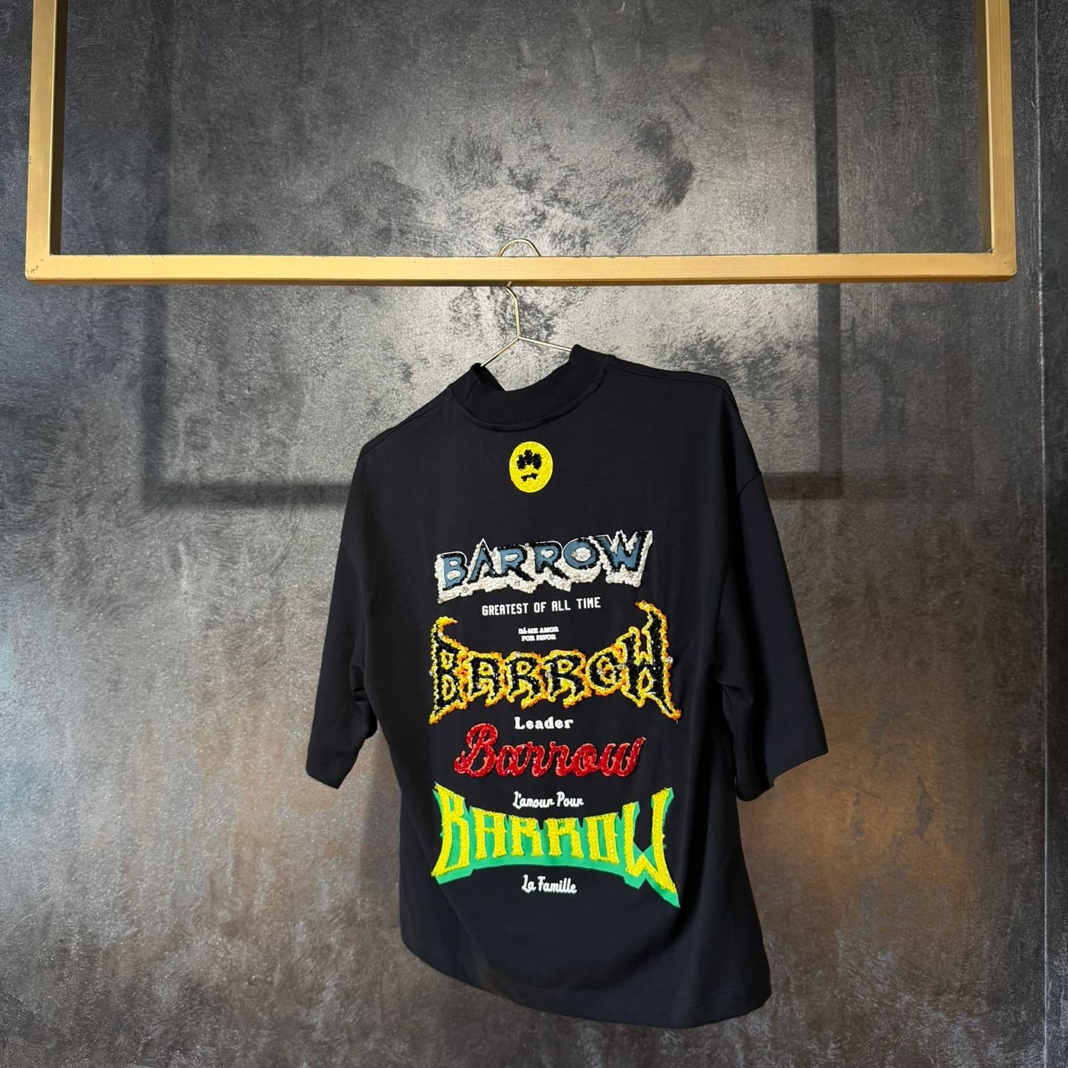 Barrow Logo Mashup Tricou Negru