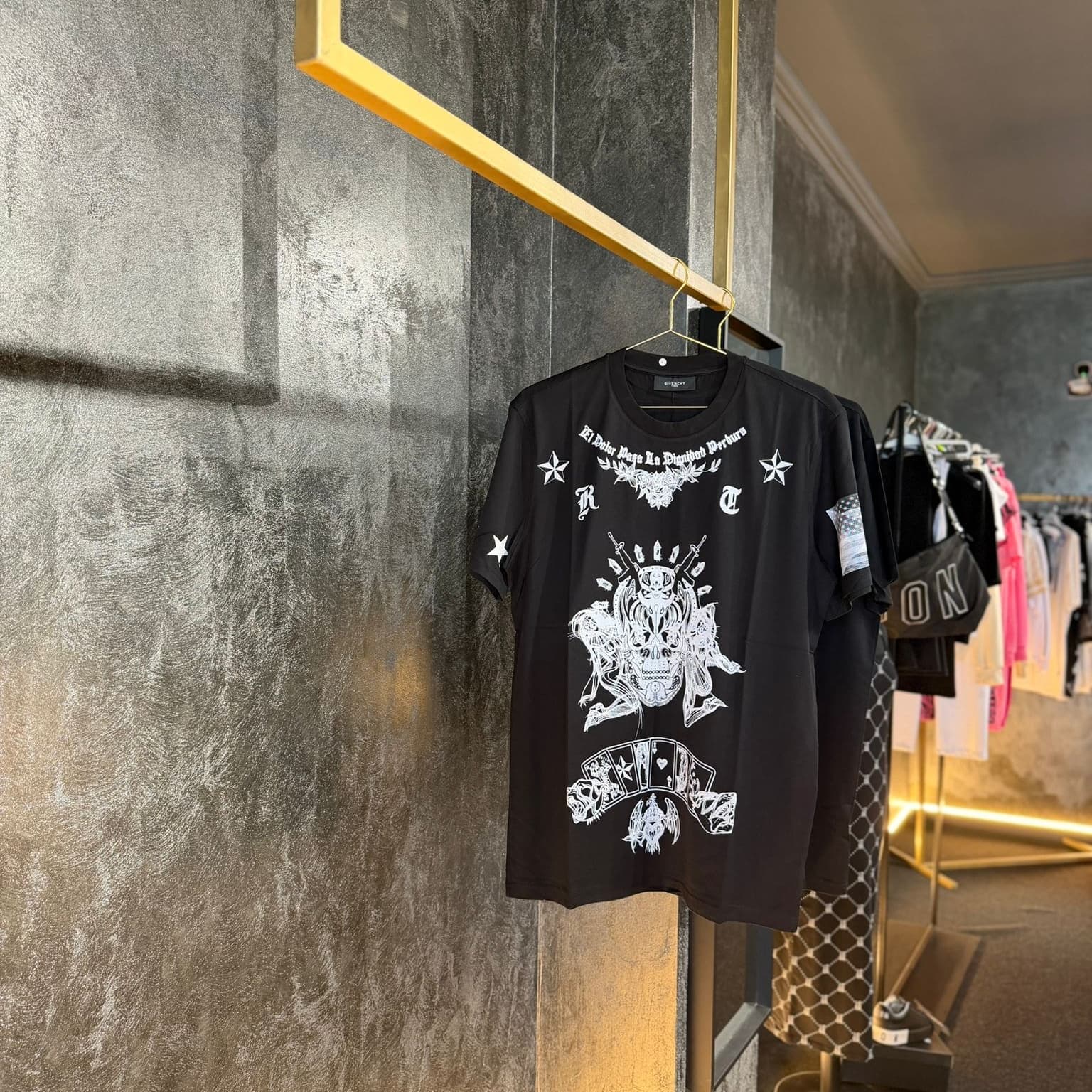 Tricou Skull Graphic Negru